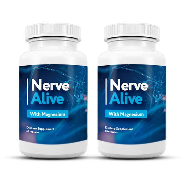 Nerve Alive 2 bottle pack, 60 day supply